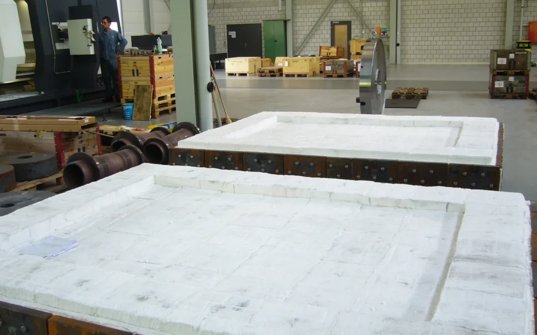 Ofendeckel-Reparatur mit Fasermodulen – Effizient, langlebig und hitzebeständig